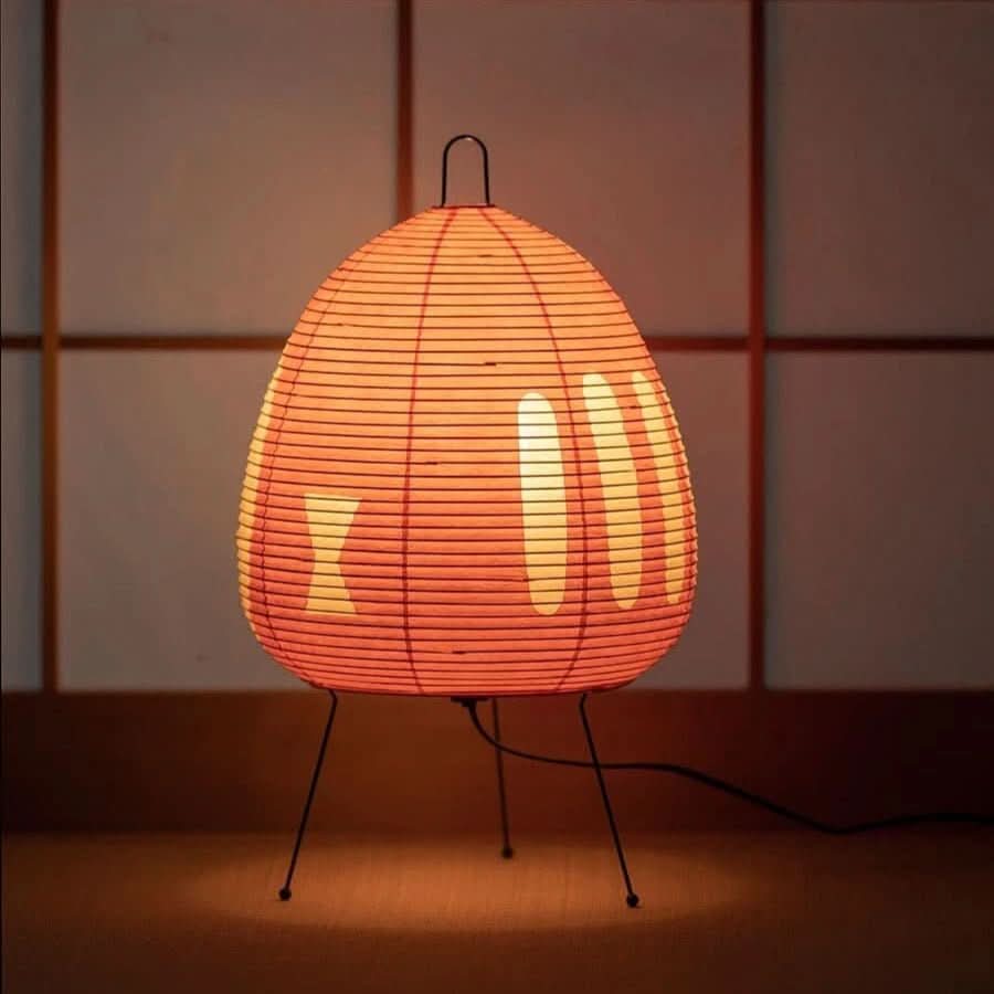 LUMIRICE – Lampe de table élégante en papier de riz au design japonais