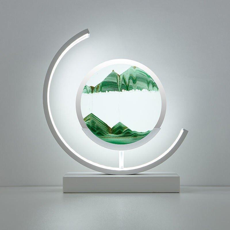 Lampe de table | Design Quicksand | Éclairage LED | SandLumen