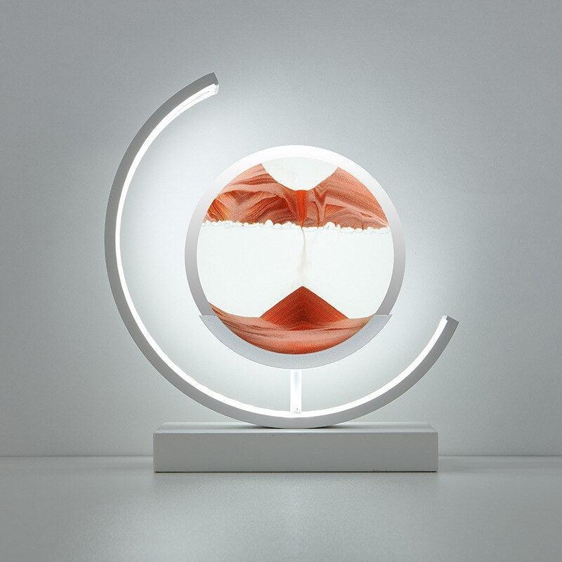 Lampe de table | Design Quicksand | Éclairage LED | SandLumen