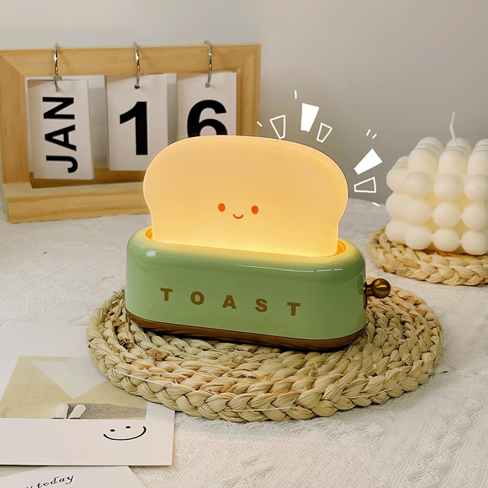 Lampe de table design amusante avec batterie – inspirée du grille-pain