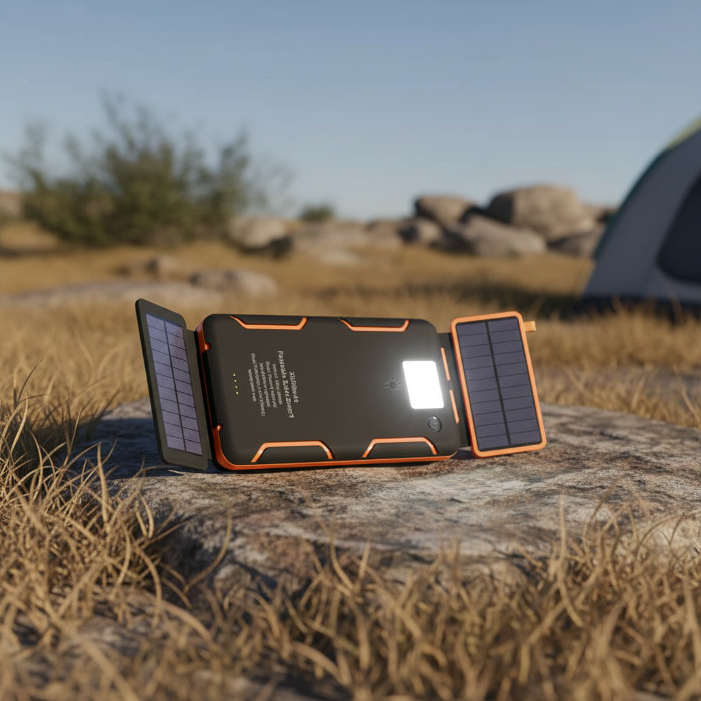 Powerbank solaire portable en plastique - SunChargeo
