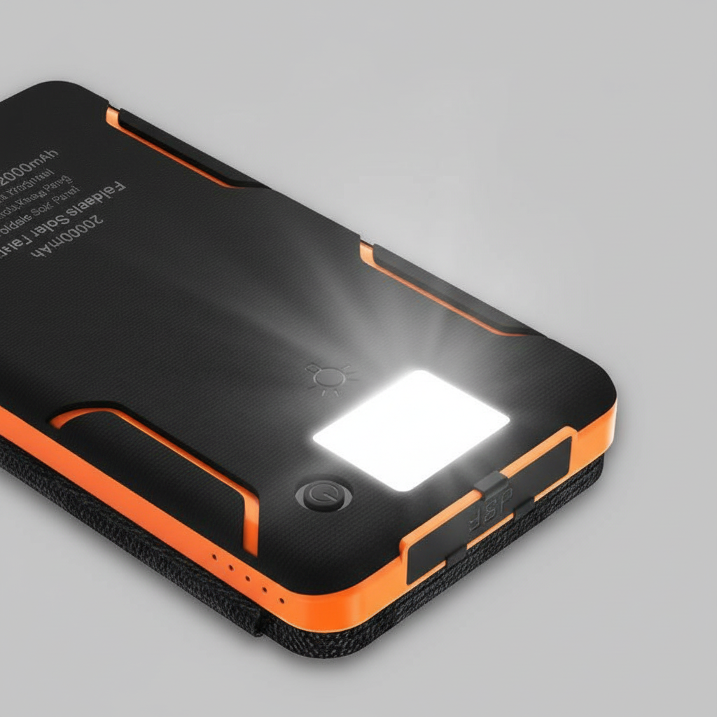 Powerbank solaire portable en plastique - SunChargeo