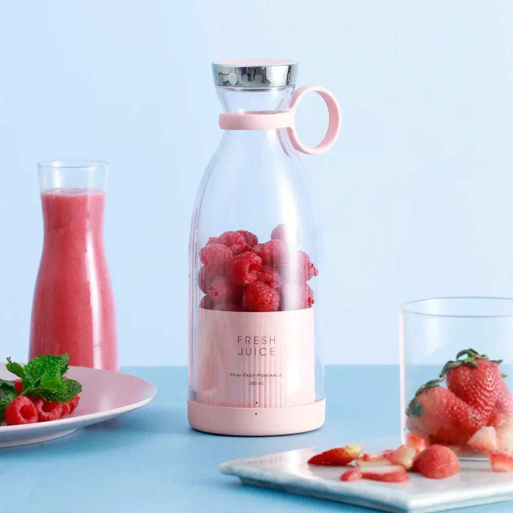 Mixeur Mini Portable | Fabricant de Smoothies USB à Emporter | Extracteur de Jus Sans Fil pour Smoothies & Shakes | Blendio