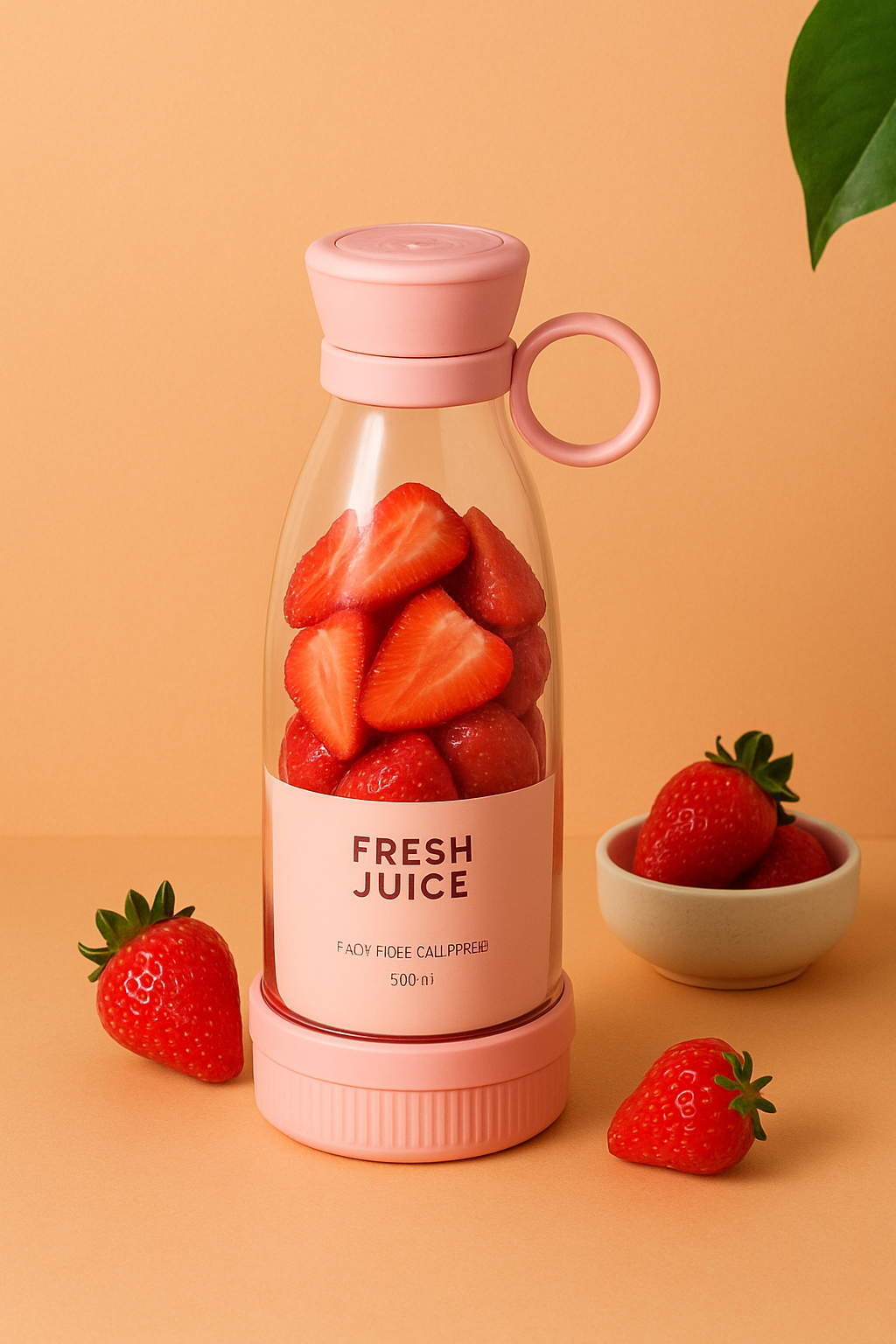 Mixeur Mini Portable | Fabricant de Smoothies USB à Emporter | Extracteur de Jus Sans Fil pour Smoothies & Shakes | Blendio
