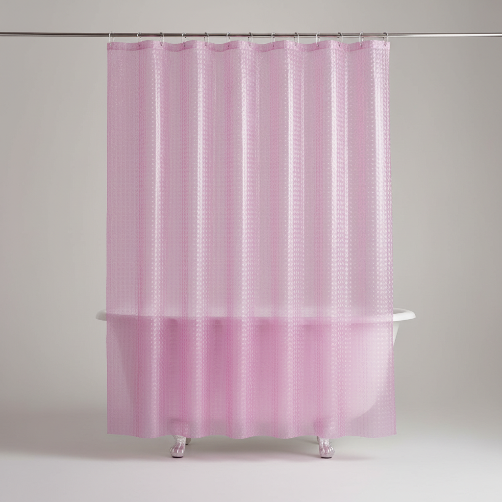 Rideau de douche transparent EVA - LumiCurtain