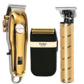 Skanto | SteelEdge X3 3-en-1 Tondeuse & Rasoir | Précision & Sans Fil | Noir