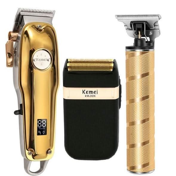 Skanto | SteelEdge X3 3-en-1 Tondeuse & Rasoir | Précision & Sans Fil | Noir