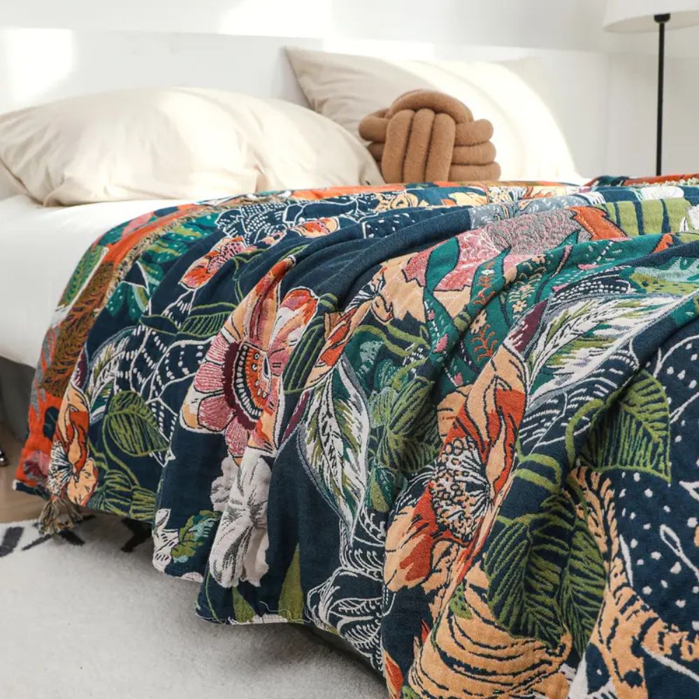 Couverture en Coton Tropic Twilight