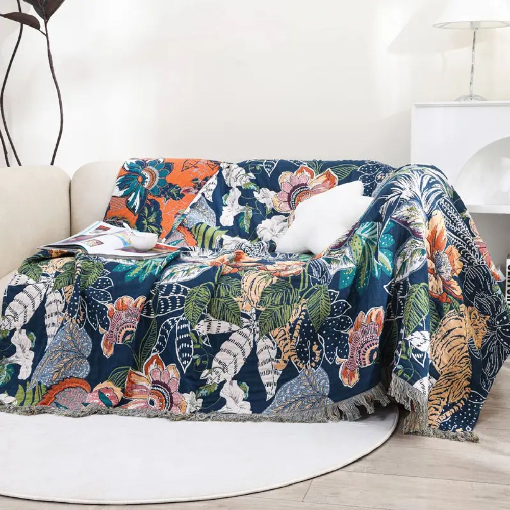 Couverture en Coton Tropic Twilight