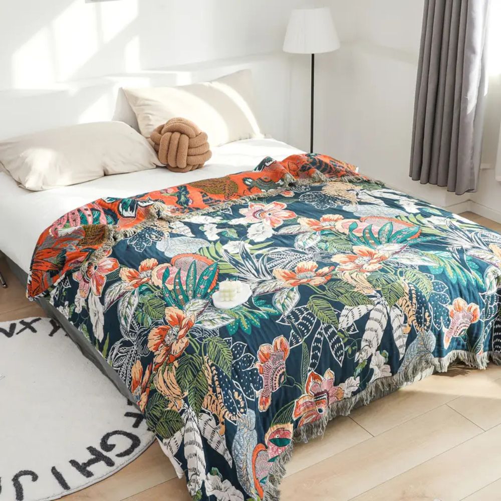 Couverture en Coton Tropic Twilight