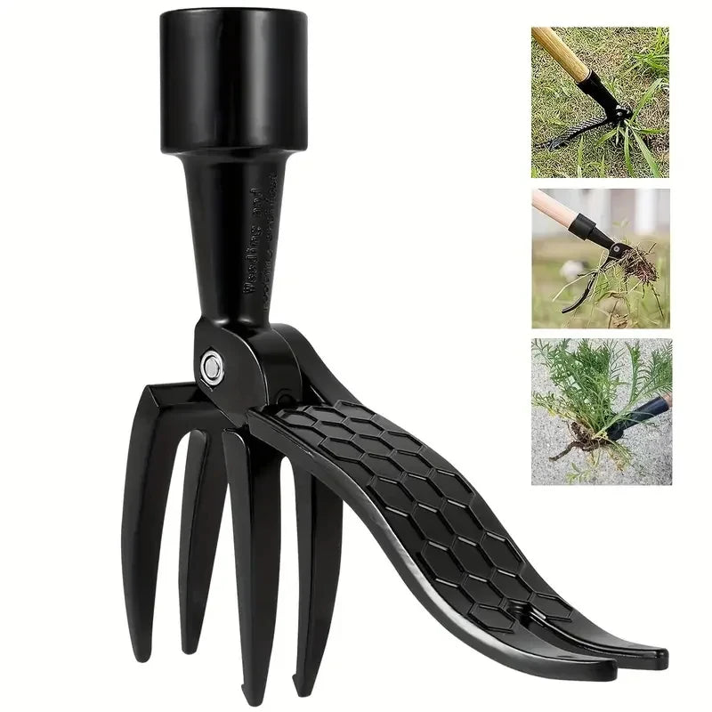 TURFLIFT - Désherbeur ergonomique debout conçu pour un retrait des racines sans effort et un désherbage respectueux du dos dans les jardins, pelouses et parterres de fleurs