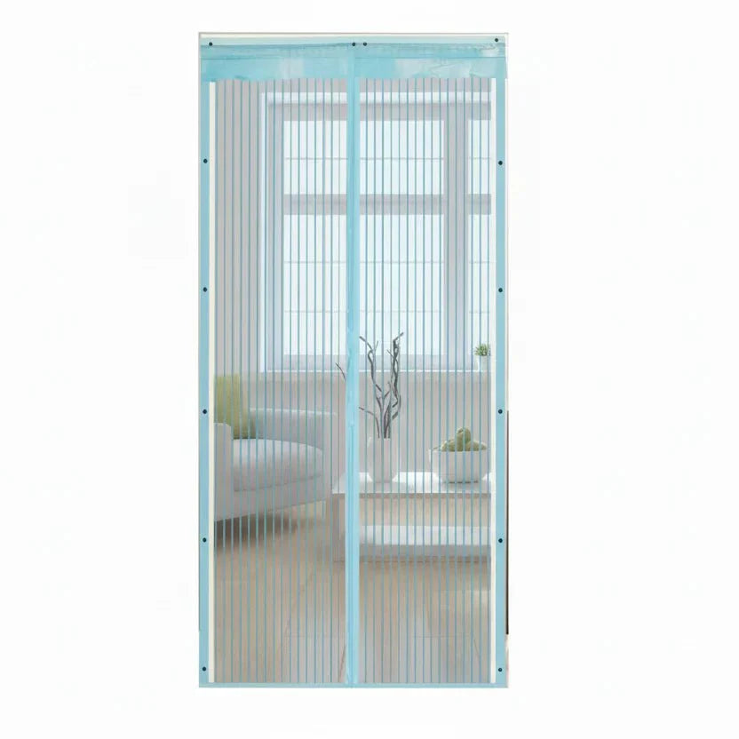 Grille de porte | Rideau anti-insectes magnétique | Fermeture magnétique automatique | BugBarrier