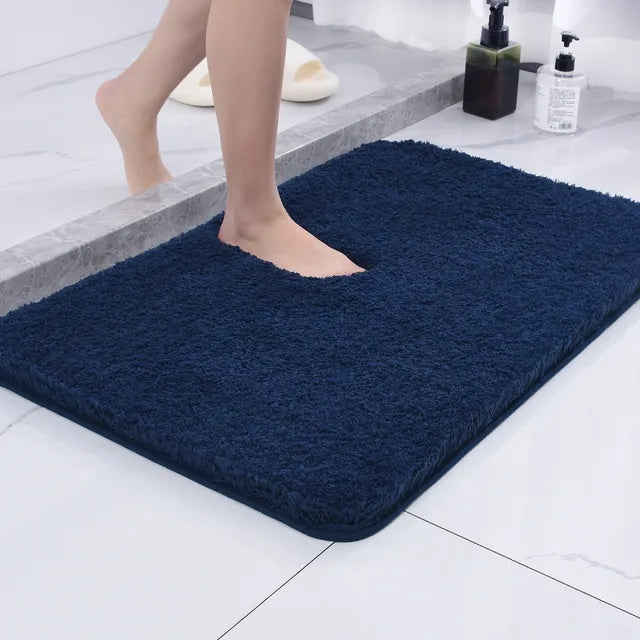 SoftGrip – Tapis de Bain Ultra Doux Antidérapant en Microfibre à Séchage Rapide