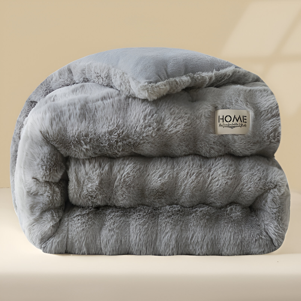 VelouraDream – Couette Ultra-Légère en Fleece de Lait pour un Confort Toute l'Année