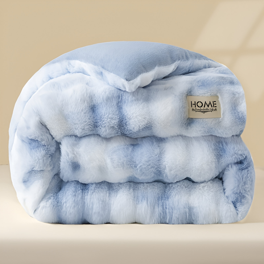 VelouraDream – Couette Ultra-Légère en Fleece de Lait pour un Confort Toute l'Année