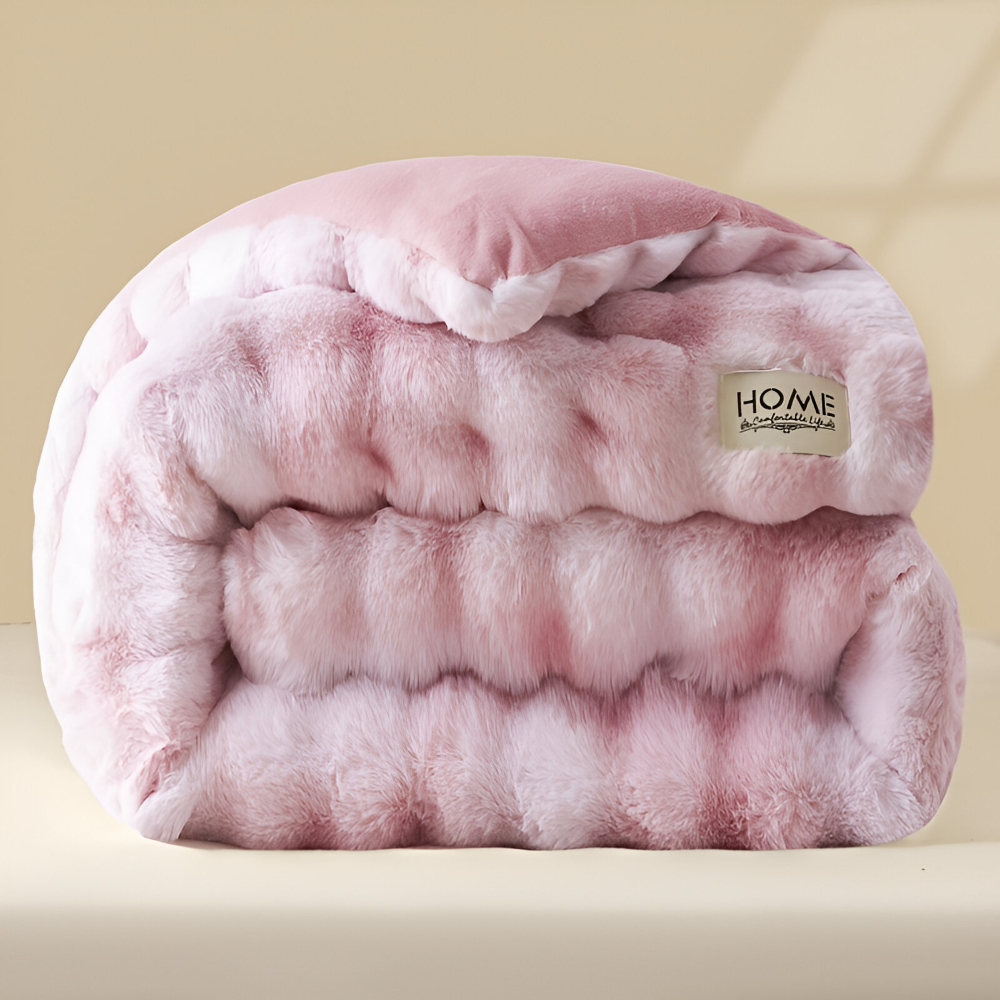 VelouraDream – Couette Ultra-Légère en Fleece de Lait pour un Confort Toute l'Année