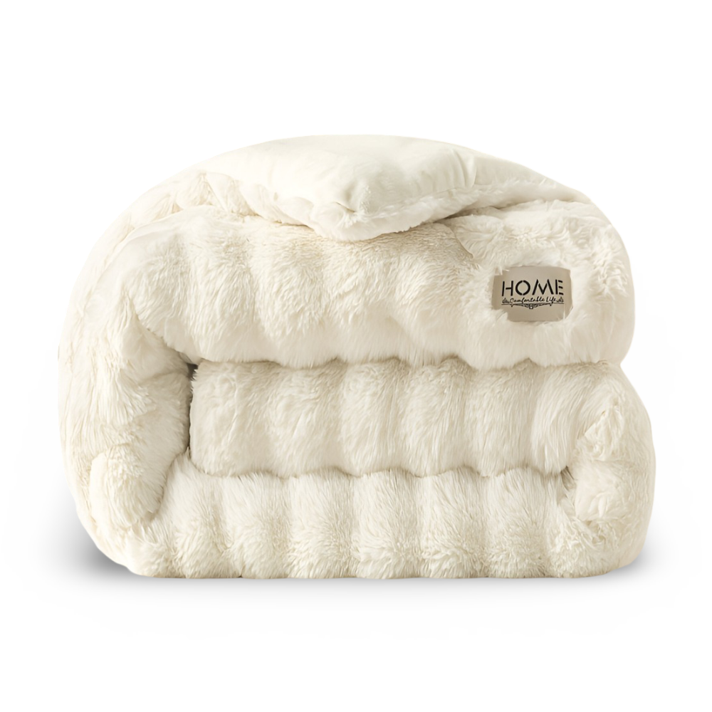 VelouraDream – Couette Ultra-Légère en Fleece de Lait pour un Confort Toute l'Année