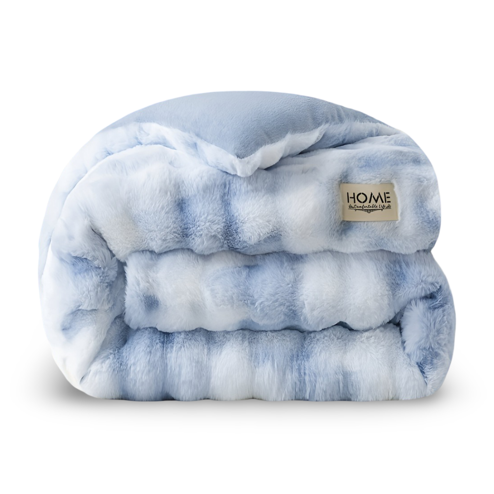 VelouraDream – Couette Ultra-Légère en Fleece de Lait pour un Confort Toute l'Année