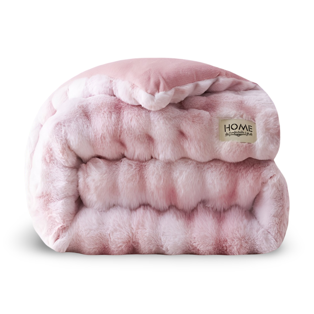 VelouraDream – Couette Ultra-Légère en Fleece de Lait pour un Confort Toute l'Année