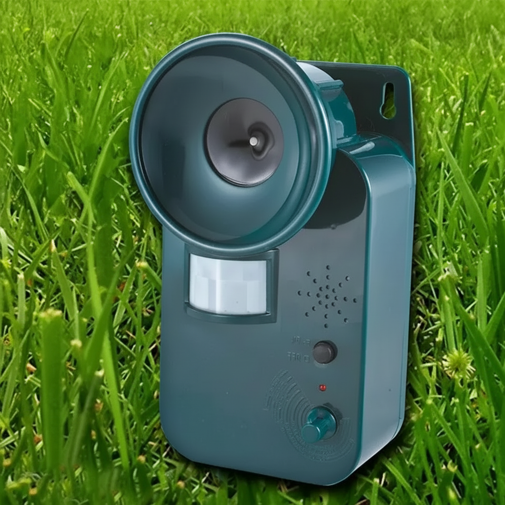ANIMALSTOP - Répulsif à ultrasons activé par mouvement pour la maison et le jardin