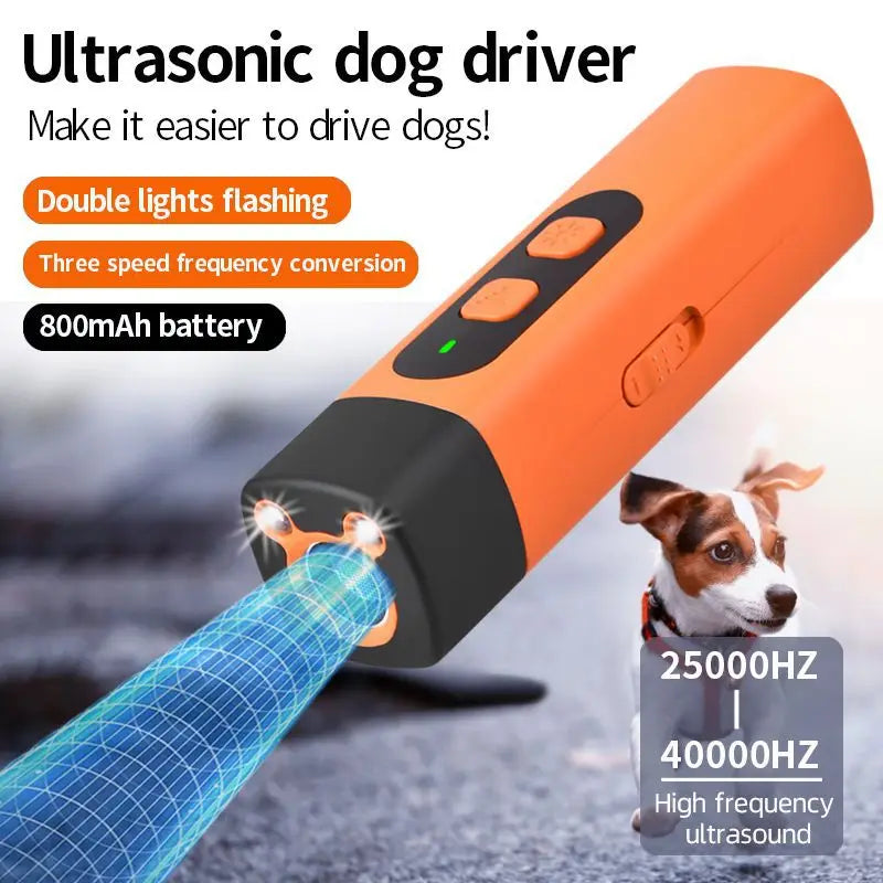 SILENTPAWS PRO – Entraîneur de Contrôle de Aboiements Ultrasonique Rechargeable