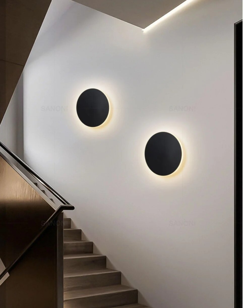 Lampe Murale LED Sphérique Moderne avec Effet Brillant
