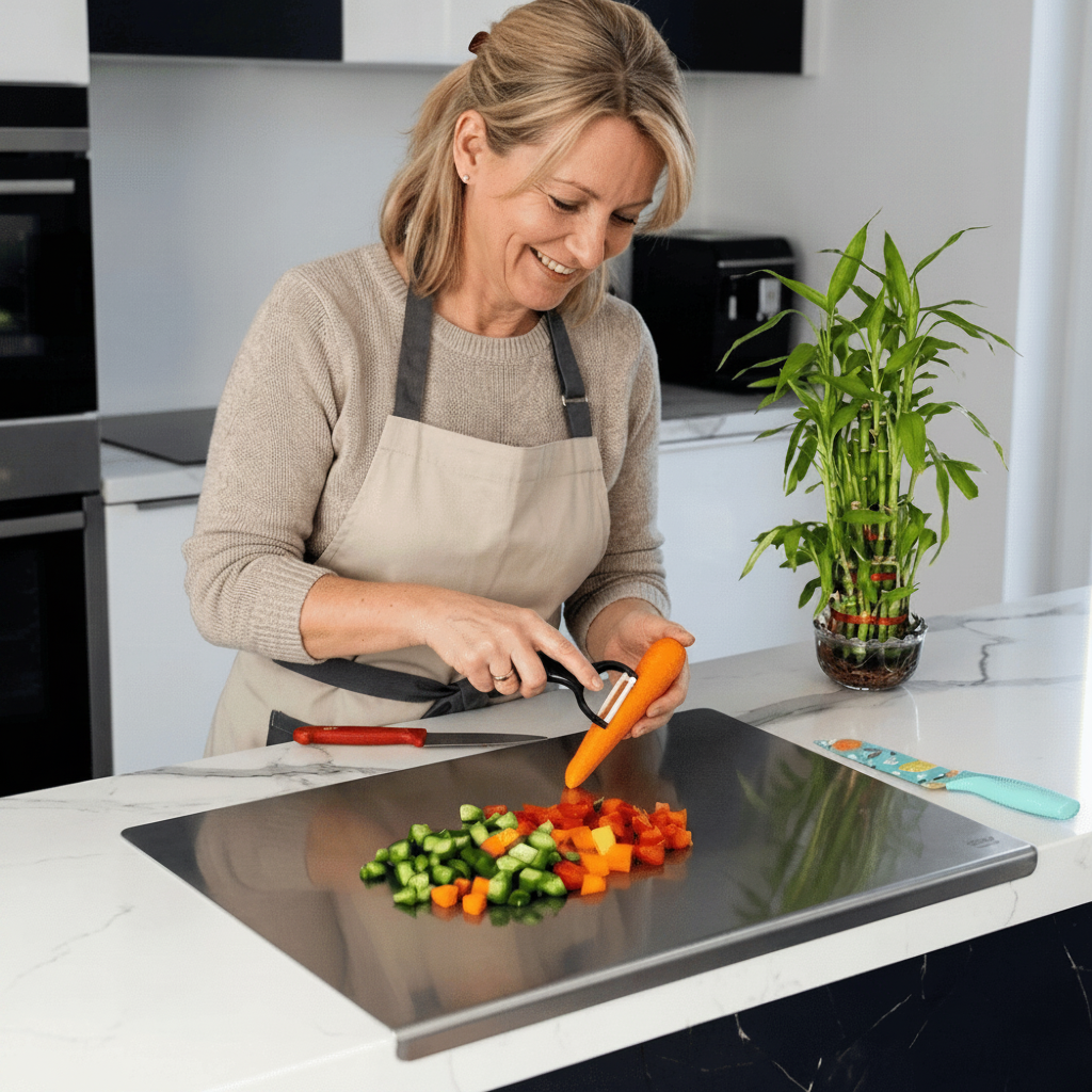 FOODCRAFT – Planche de Préparation Durable pour une Organisation Efficace de la Cuisine