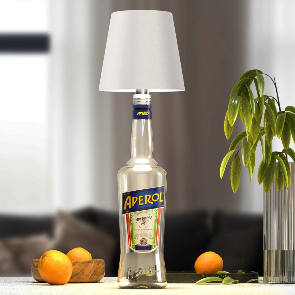 Lampe bouteille LED – éclairage décoratif avec lumière chaude (rechargeable)