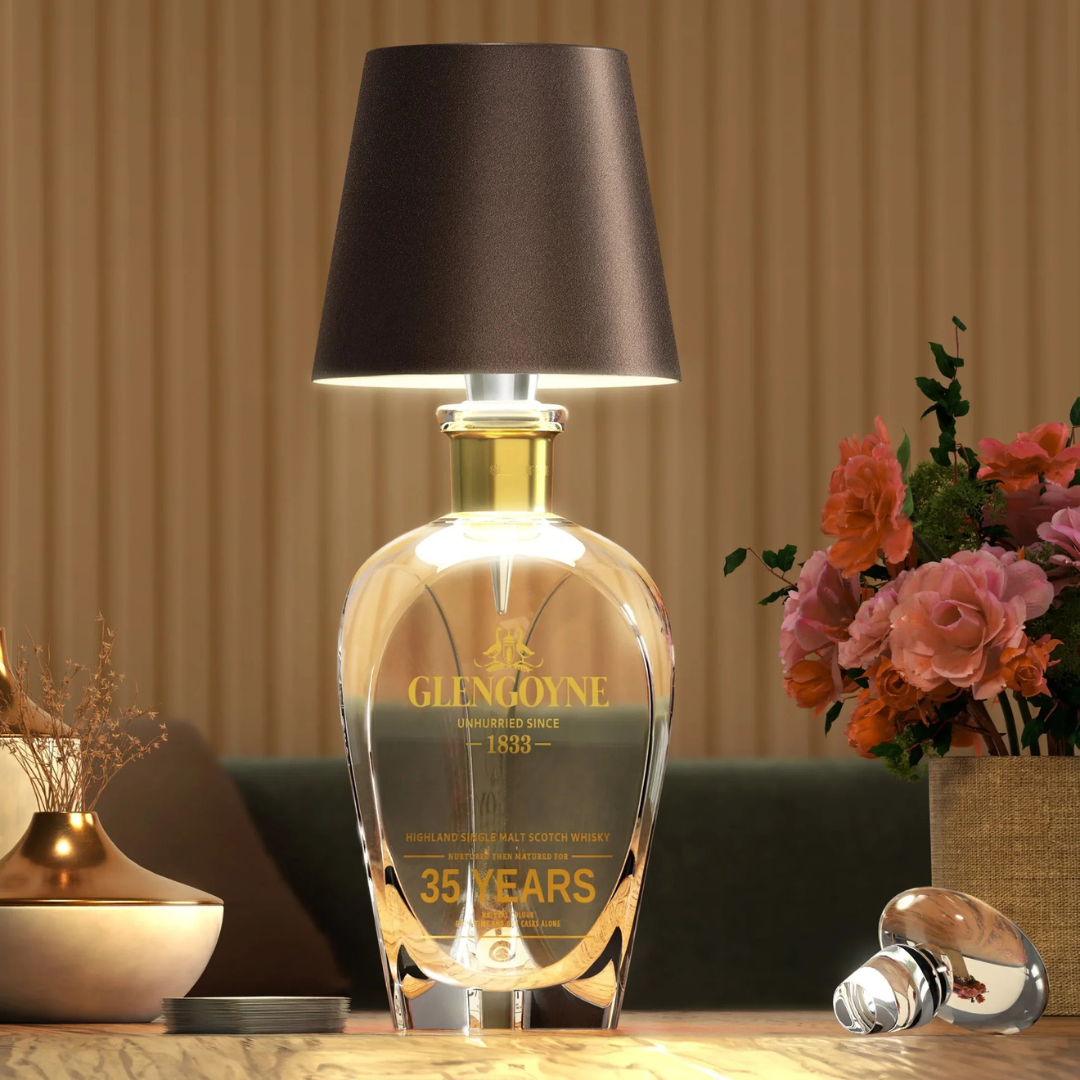 Lampe bouteille LED – éclairage décoratif avec lumière chaude (rechargeable)