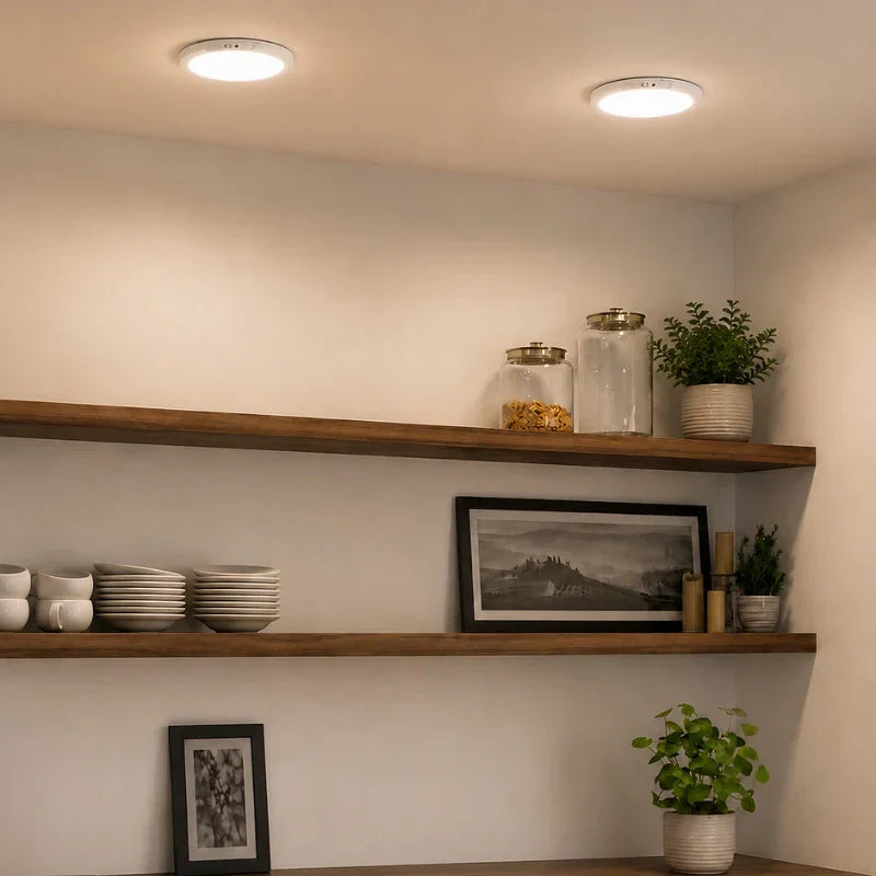 Lampe de plafond rechargeable avec capteur de mouvement