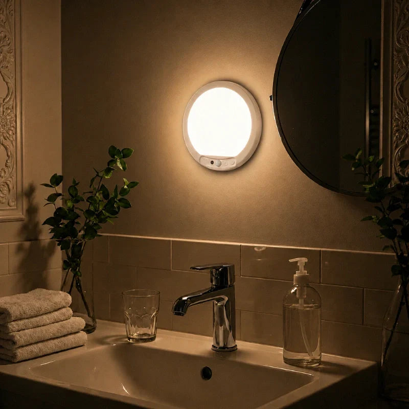 Lampe de plafond rechargeable avec capteur de mouvement