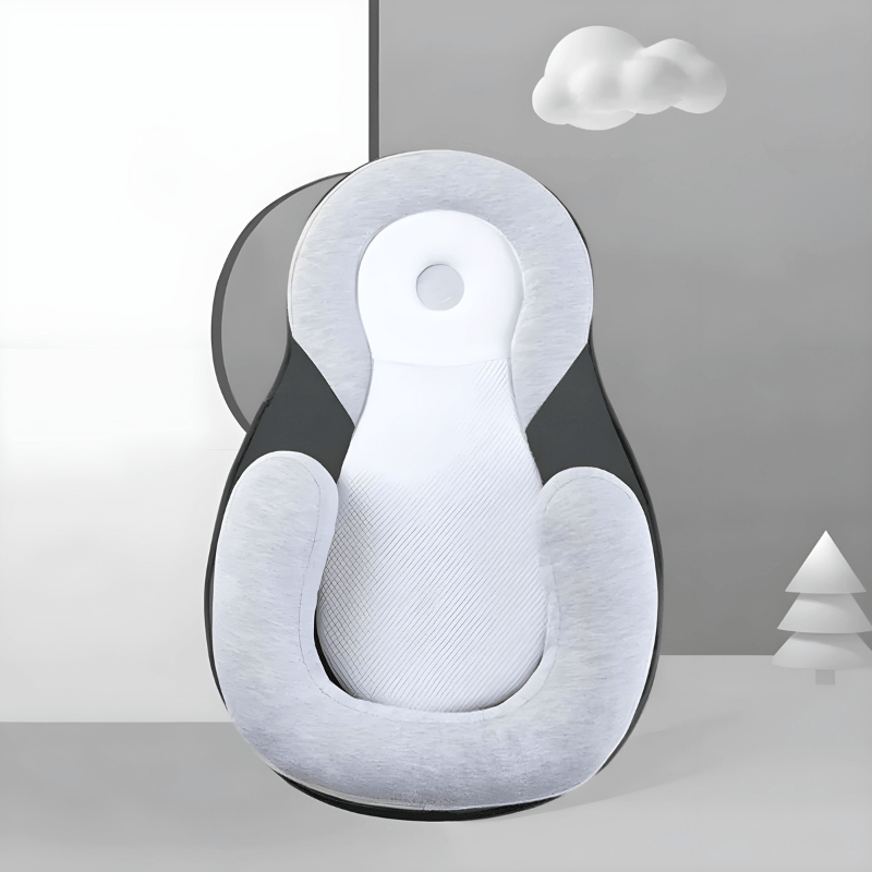 NESTLENAP Coussin pour Bébé – Coussin Ergonomique pour un Sommeil Sûr des Bébés