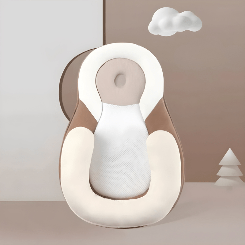 NESTLENAP Coussin pour Bébé – Coussin Ergonomique pour un Sommeil Sûr des Bébés