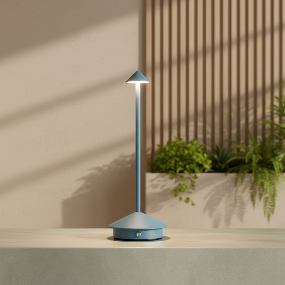 Lampe de Table Sans Fil Minimaliste Moderne avec Dimming Tactile