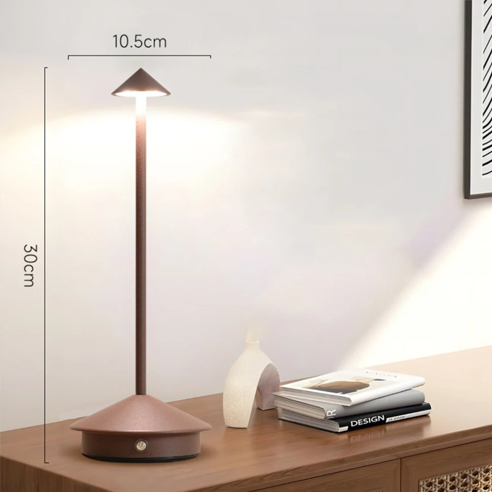 Lampe de Table Sans Fil Minimaliste Moderne avec Dimming Tactile