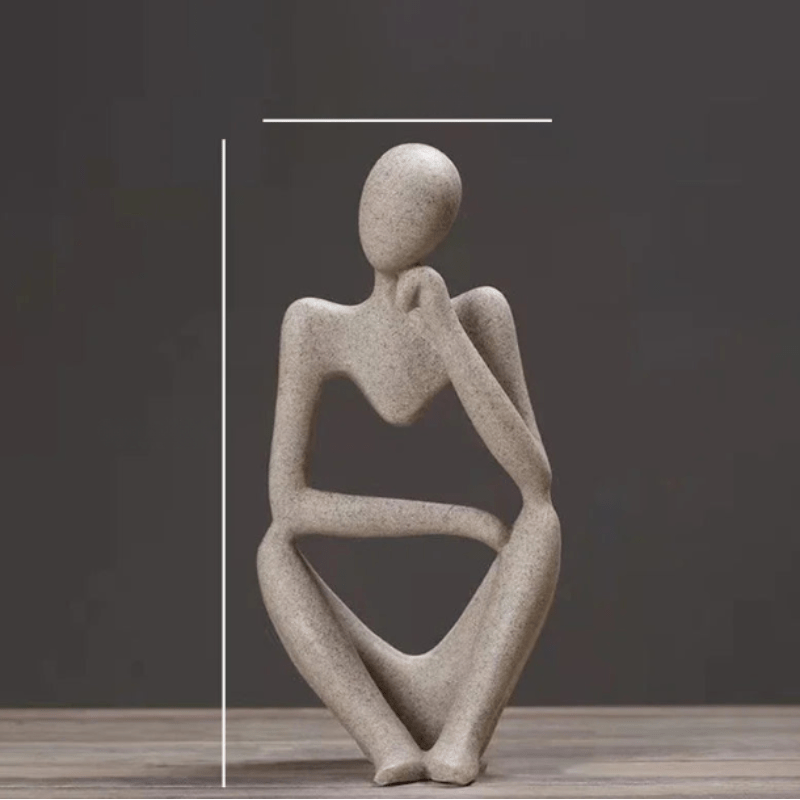 Décoration minimaliste avec motif abstrait