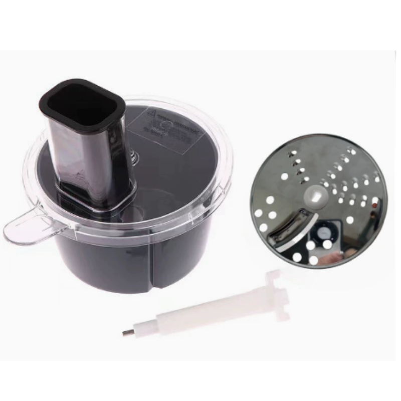 MixWerk Thermomix Set de découpe pour TM6 & TM5 | Coupe-légumes & Râpe à fromage | Accessoire de tranchage pour radis & patates douces | Accessoire avec récipient