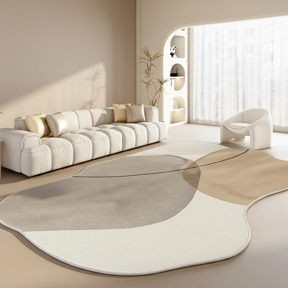 Tapis Novara | Tapis non glissant inspiré du Japon, moelleux pour le salon ou la chambre