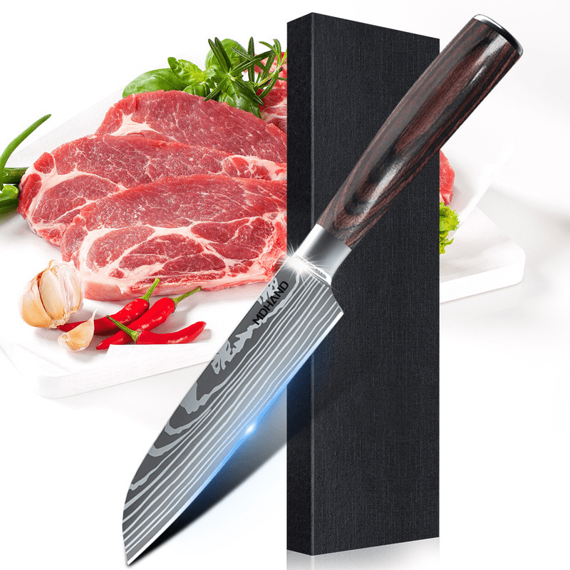 Ensemble de couteaux de chef, qualité professionnelle et design élégant