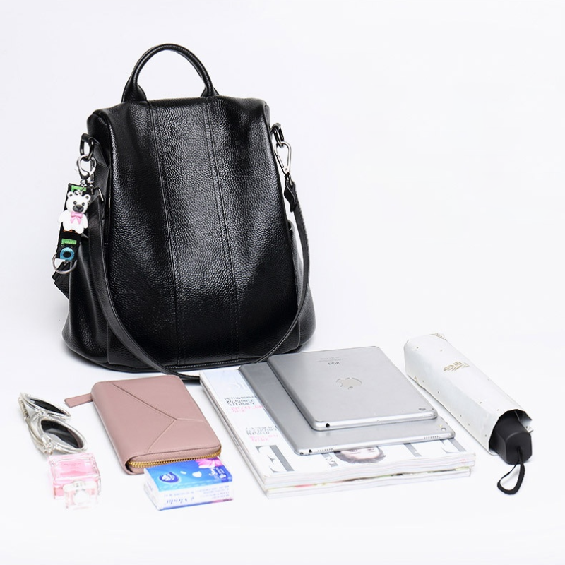 Skanto | Sac à dos en cuir résistant au vol