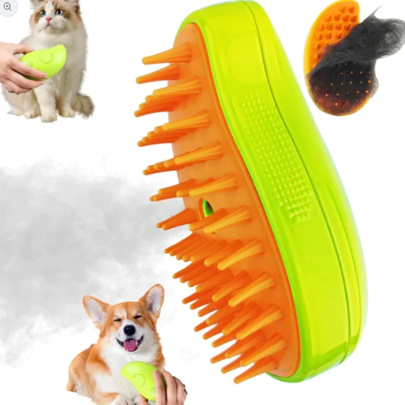 Brosse à vapeur multifonctionnelle pour un toilettage parfait de votre animal