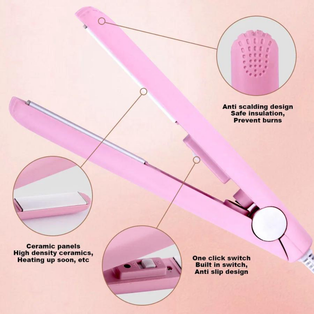 MiniCurler : Mini fer à friser et lisseur en céramique