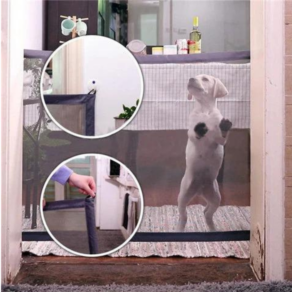 MagicGate - Barrière de sécurité pour animaux de compagnie portable