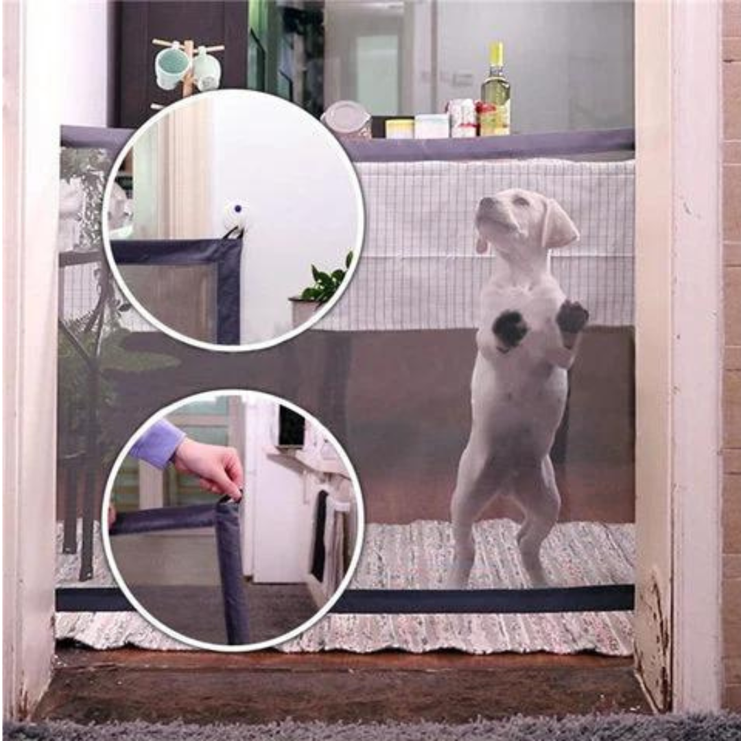 MagicGate - Barrière de sécurité pour animaux de compagnie portable