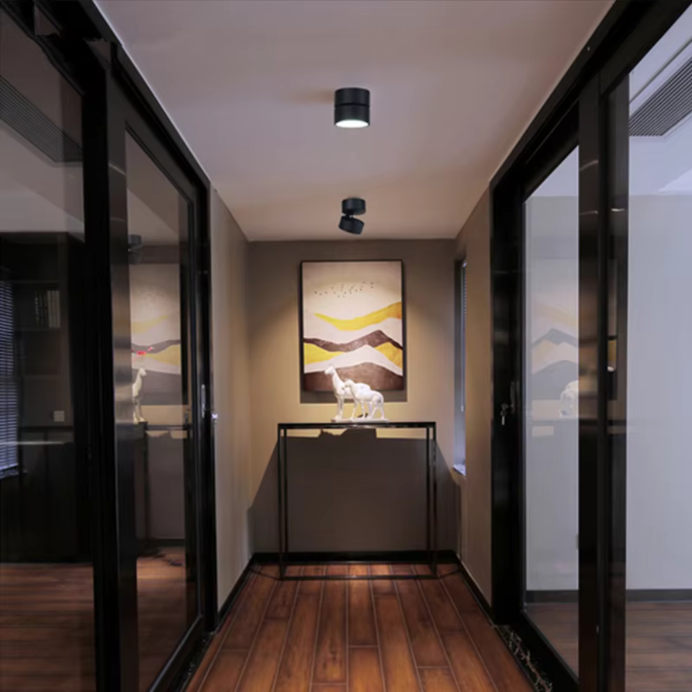 Projecteur LED ajustable et élégant pour plafonds modernes