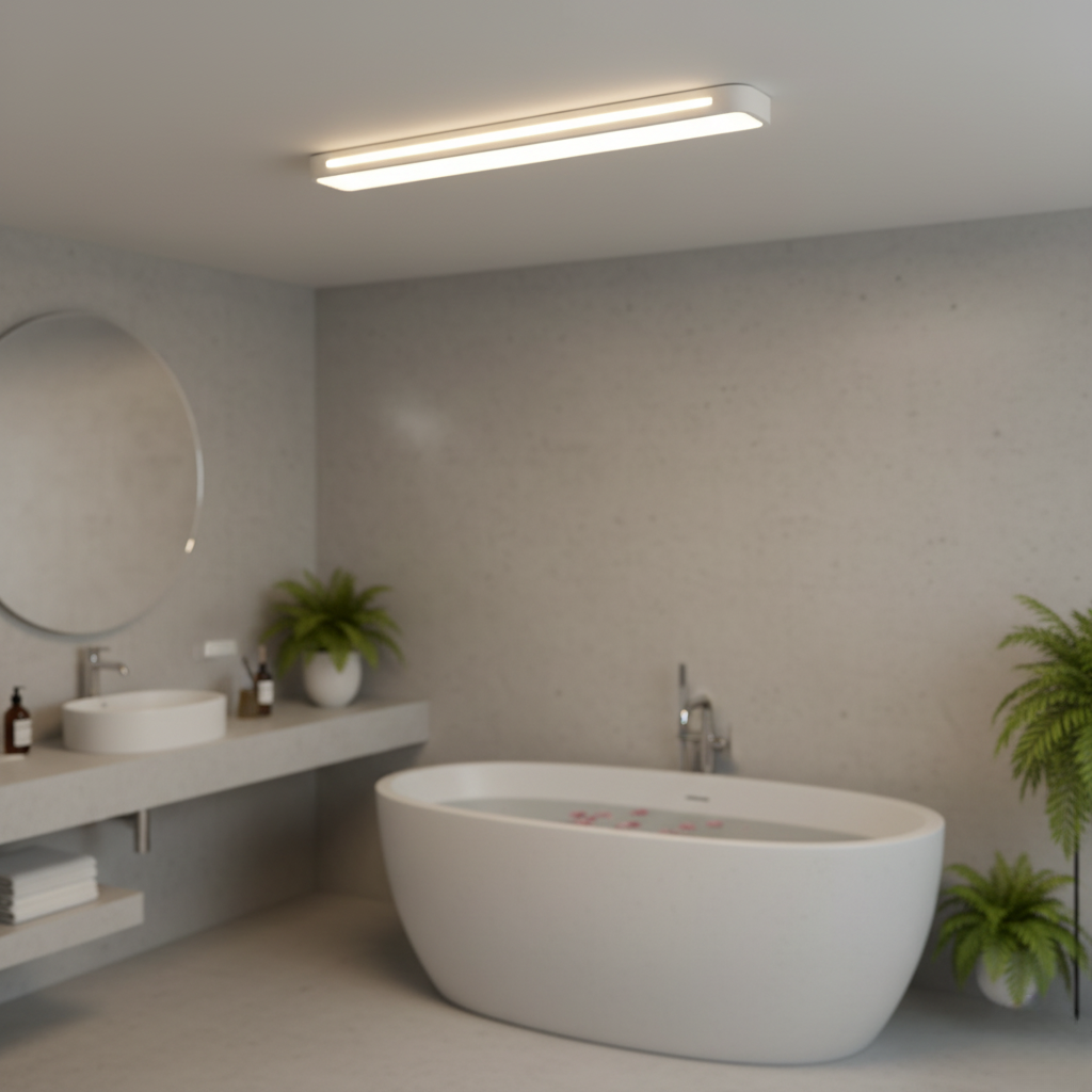 Lumière de plafond encastrée linéaire Runway - Applique LED ambiante ajustable