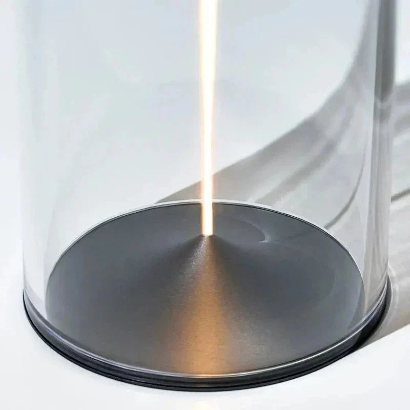 Lampe de Table Noctira – Lampe LED Dimmable avec Contrôle Tactile au Design Noir