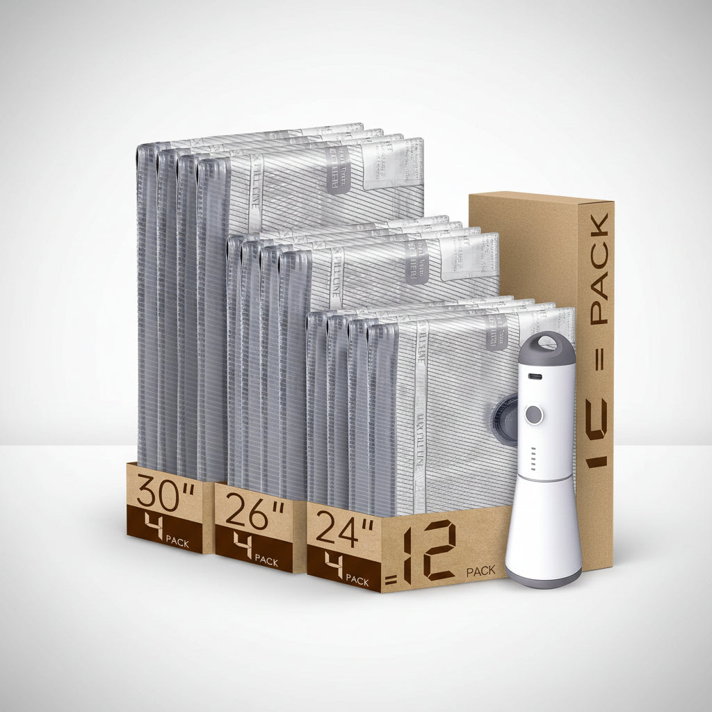 AIRVEX – Solution de Stockage Sous Vide pour Maximiser l'Espace de Bagages
