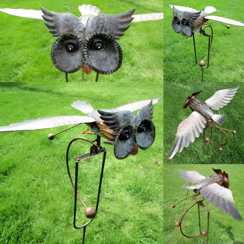 GartenAdler | Élégant mobile en fer forgé Oiseau