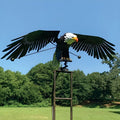GartenAdler | Élégant mobile en fer forgé Oiseau